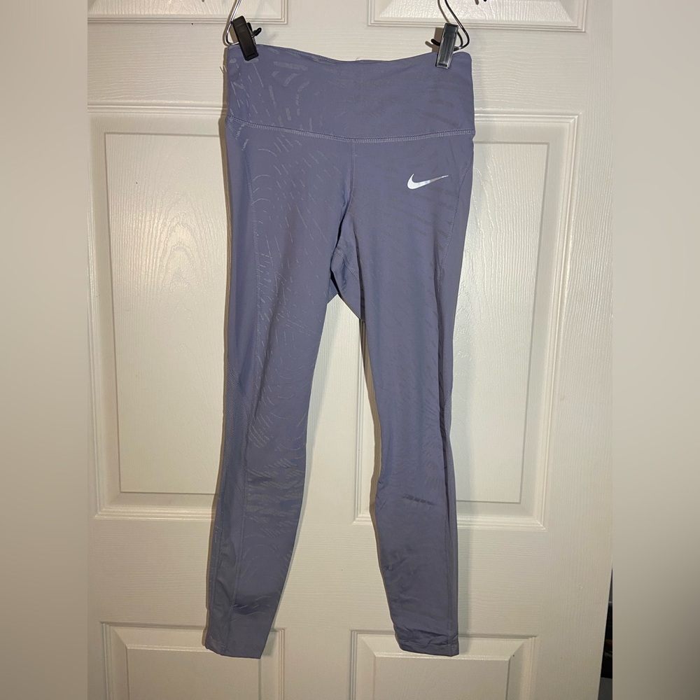 Nike Women’s Dri-FIT Run Division Fast Running Leggings - Indigo Haze - Small